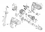 Bosch 3 603 A27 008 PSB 570 RE Percussion Drill Spare Parts